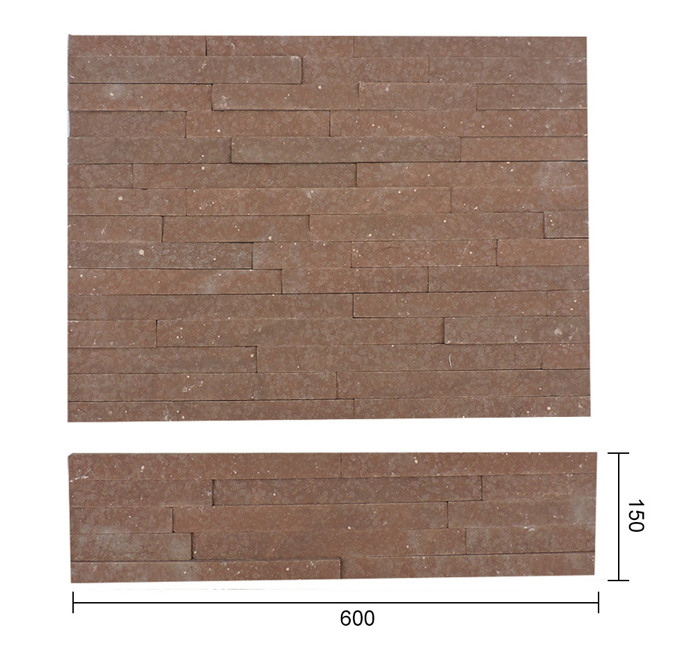 Paneles de chapa de pared exterior/baldosas de pizarra natural/cultivo de revestimiento de pared Piedra/Ledges alpinas oxidadas piedra